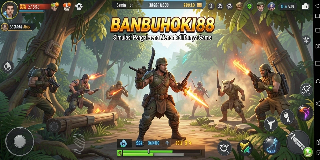 Tampilan gameplay BANBUHOKI88 yang memukau dan interaktif.