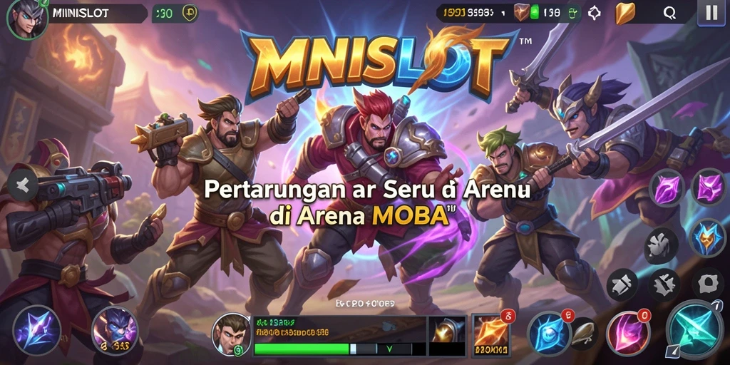 Gameplay seru dan tak terduga di arena MOBA MINISLOT.